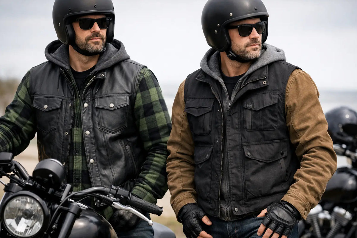 Motorcycle Vest Layering Ideas That Look Built