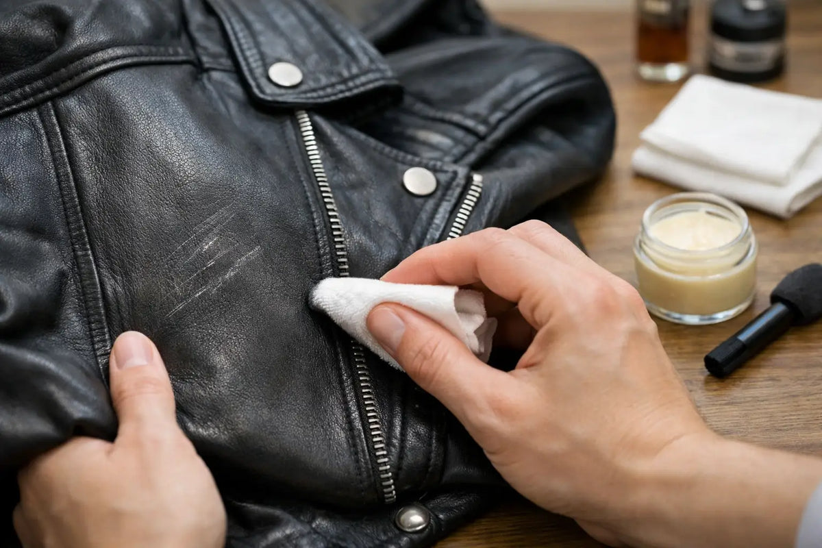 Leather Jacket Scratch Repair That Works