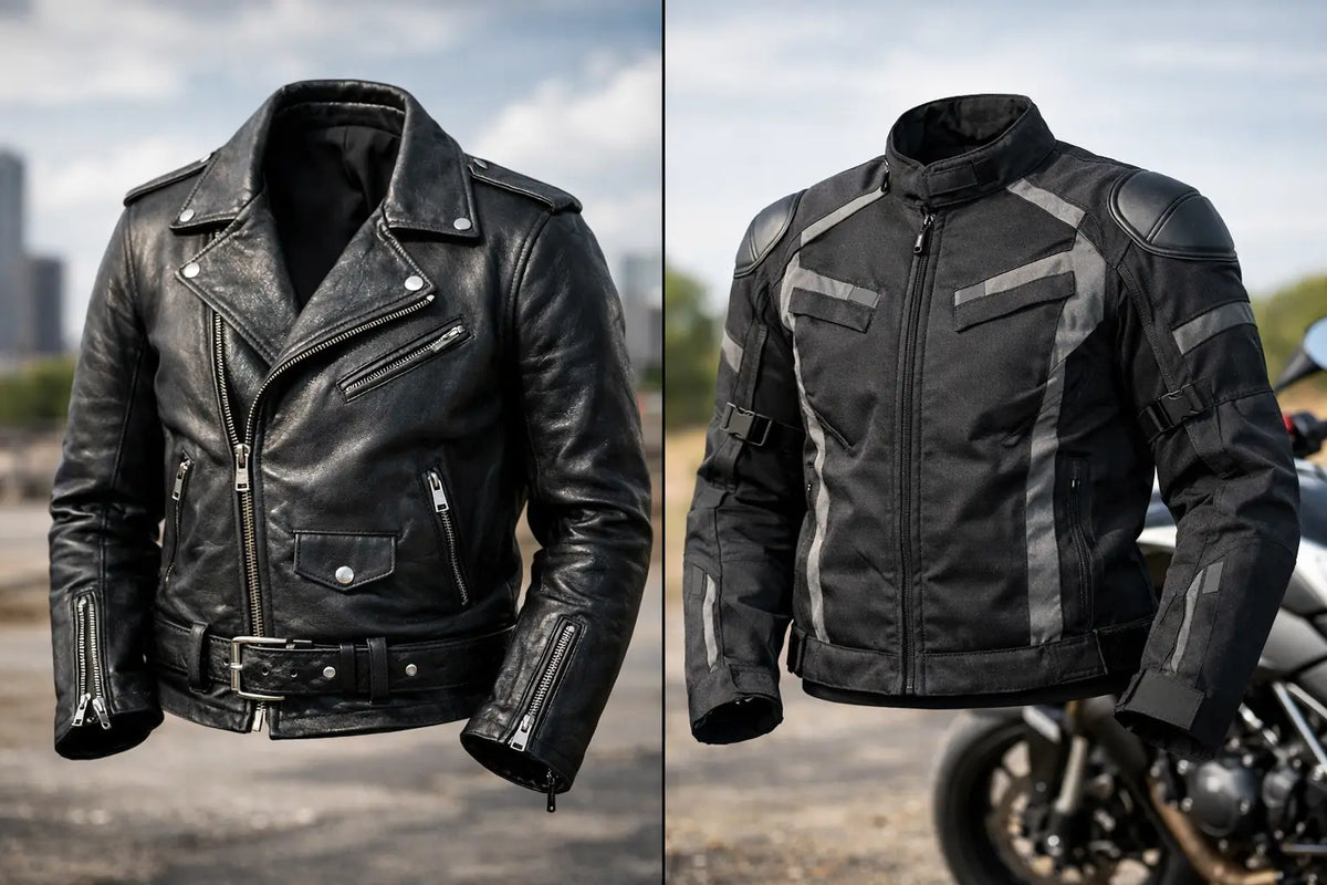 Biker Jacket vs Motorcycle Jacket