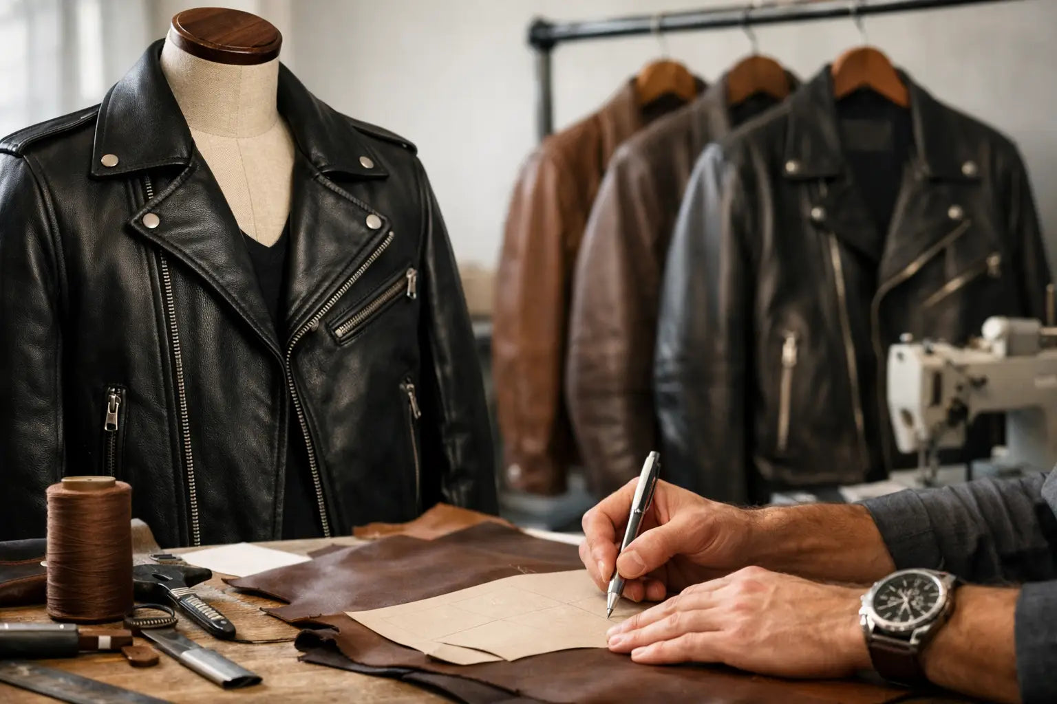 Made to Order Leather Jacket Timeline – Fang leather co