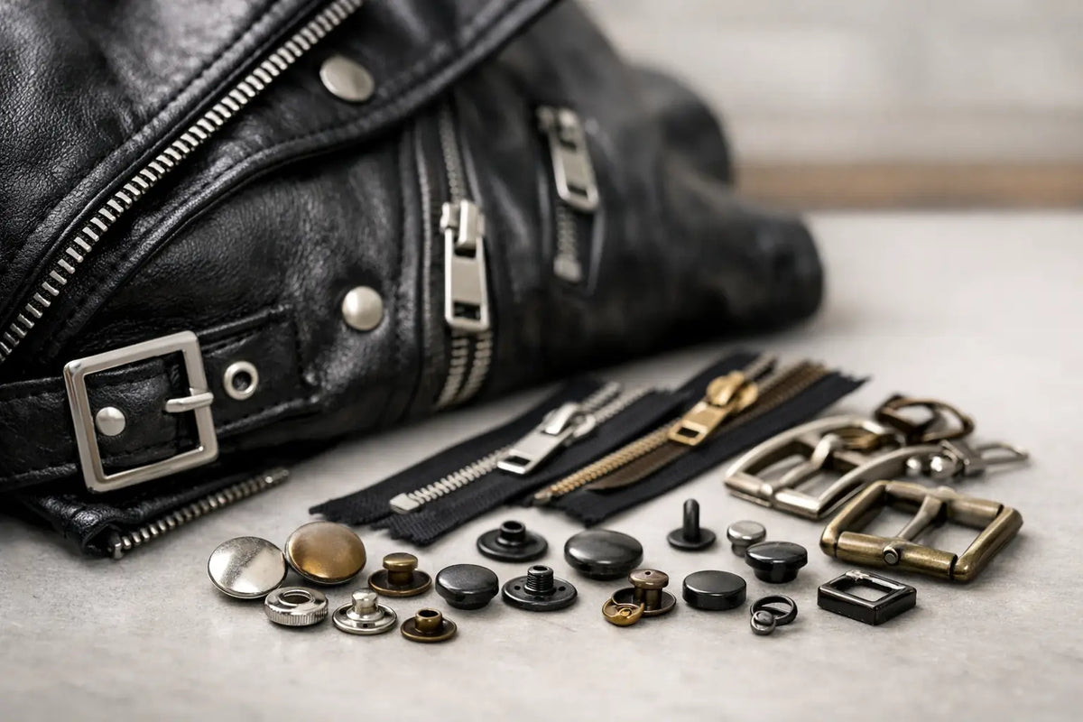 How to Choose Leather Jacket Hardware
