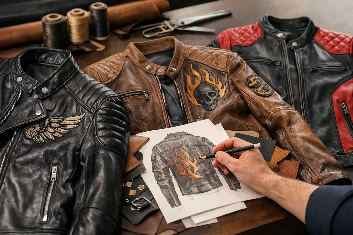 Custom Leather Jacket Design Options