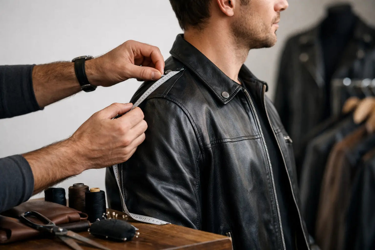 How to Customize Leather Jacket Fit Right