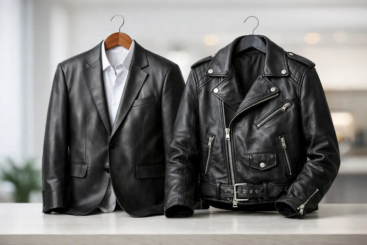 Leather Blazer vs Biker Jacket: Which Fits You?