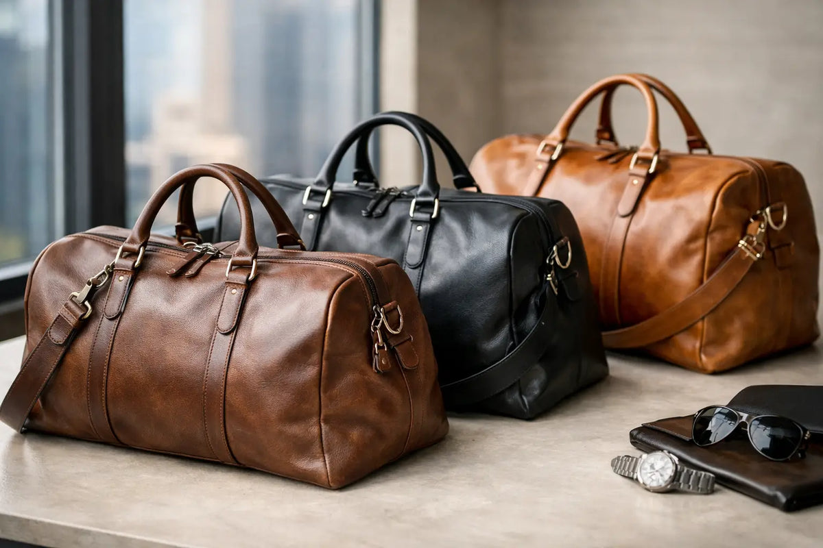 Best Leather Duffle Bags for Lasting Style