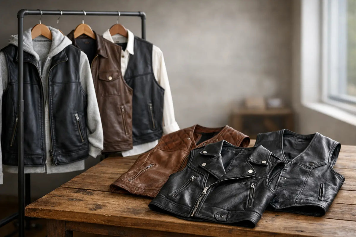 Best Leather Vests for Layering: 6 Strong Picks