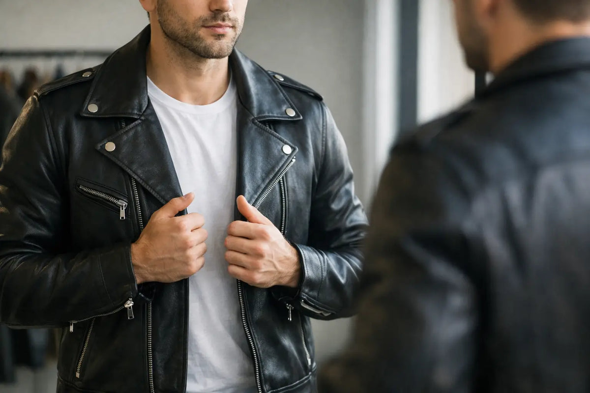 How a Leather Jacket Should Fit
