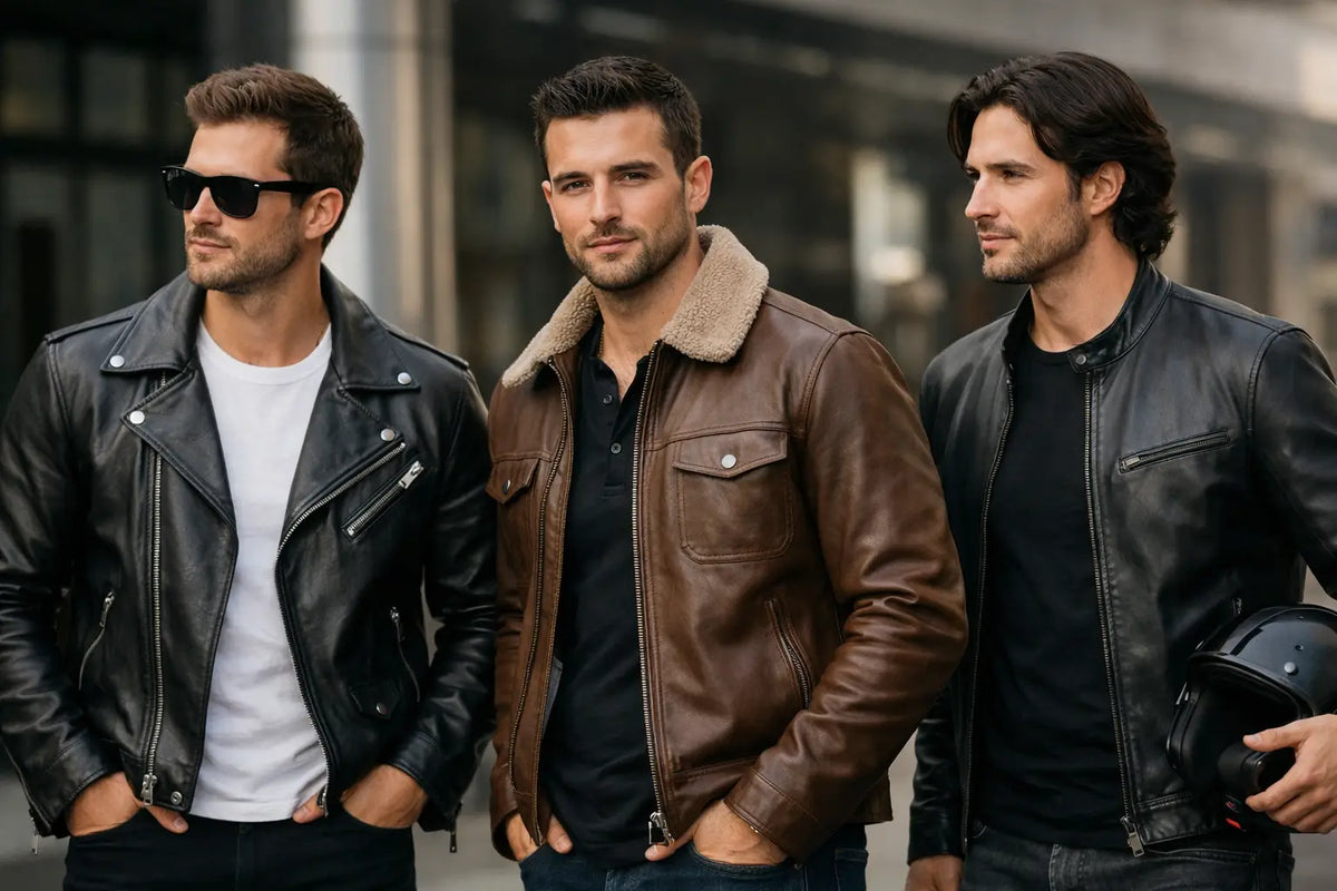 Leather Jacket Styles Men Actually Wear