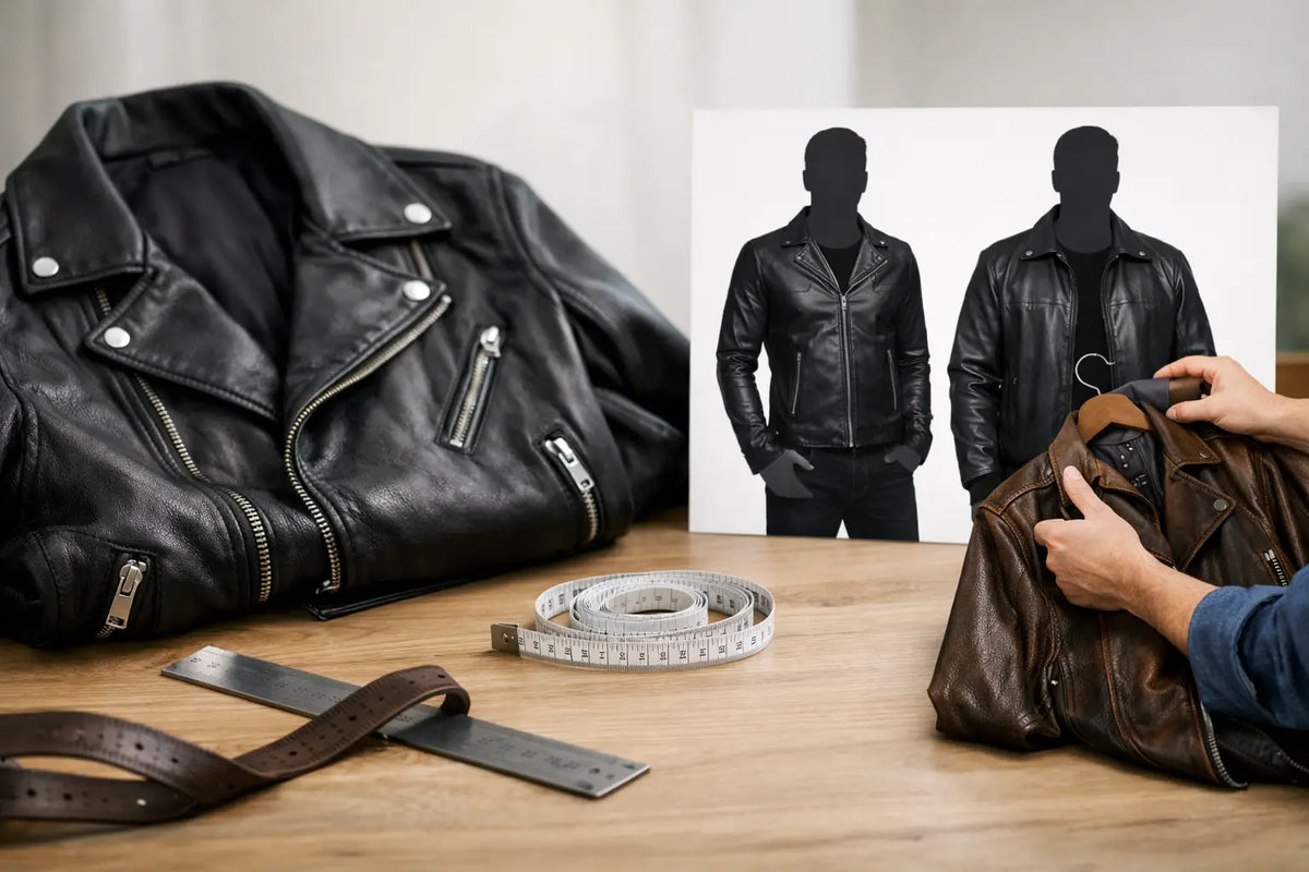 Guide to Leather Jacket Sizing