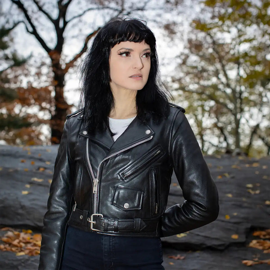 Imogen - Women's Motorcycle Leather Jacket image 7