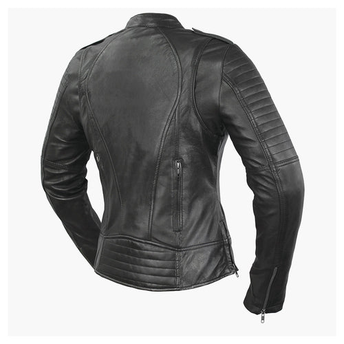 Biker - Women's Motorcycle Leather Jacket image 1