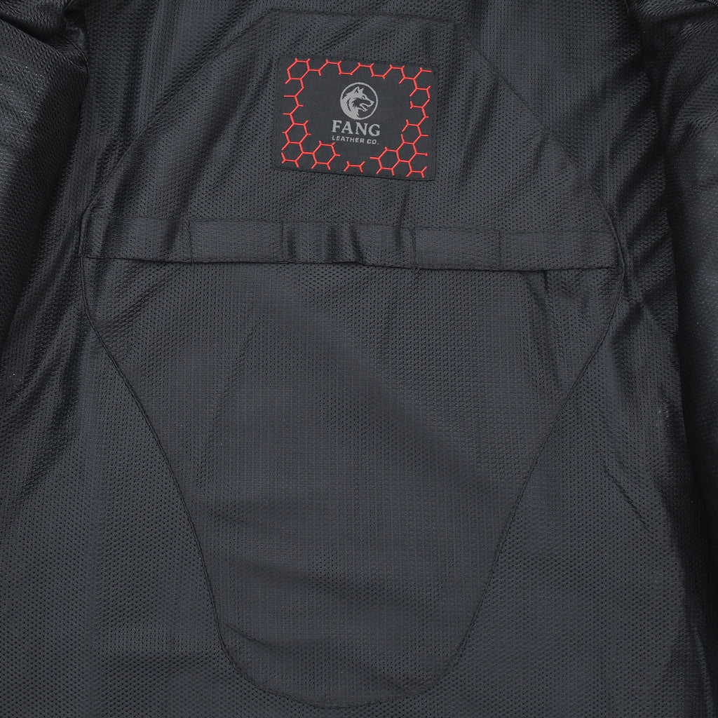 Crusader Men's Motorcycle Leather Jacket image 5