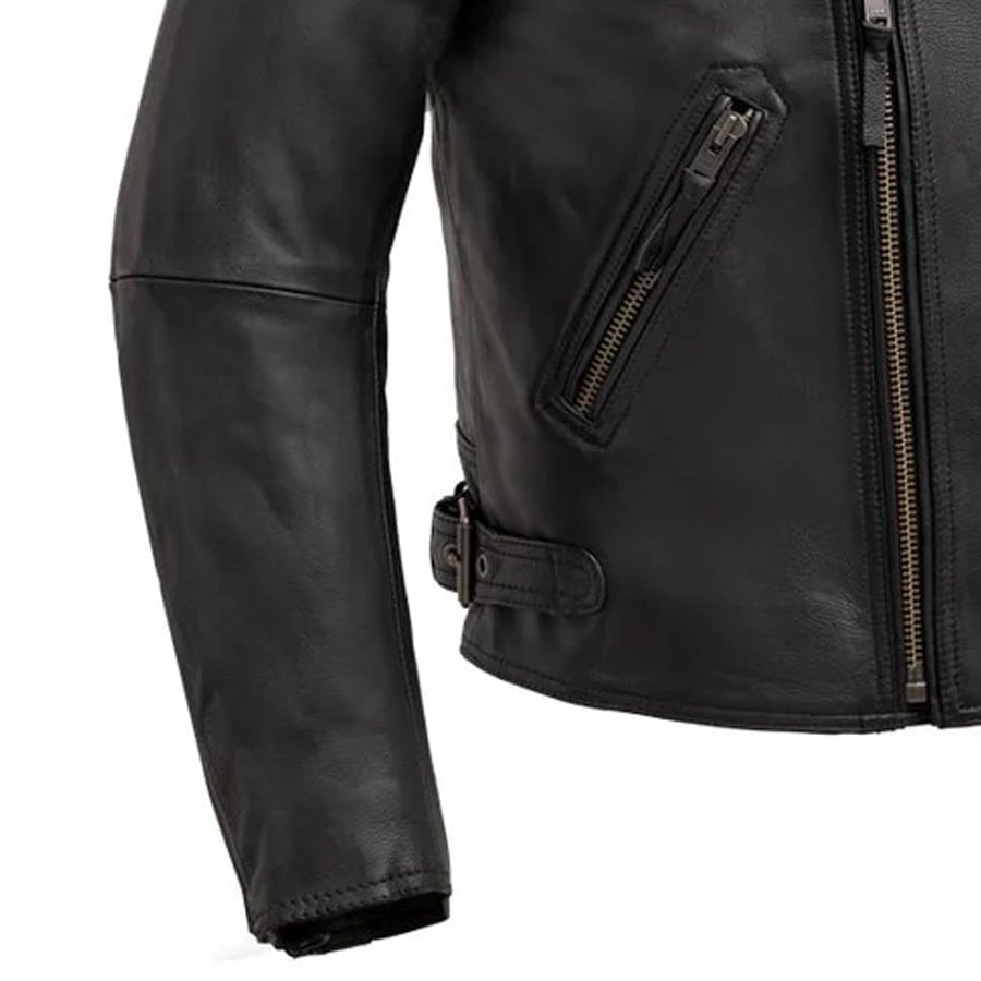 Enforcer Men's Motorcycle Leather Jacket image 5