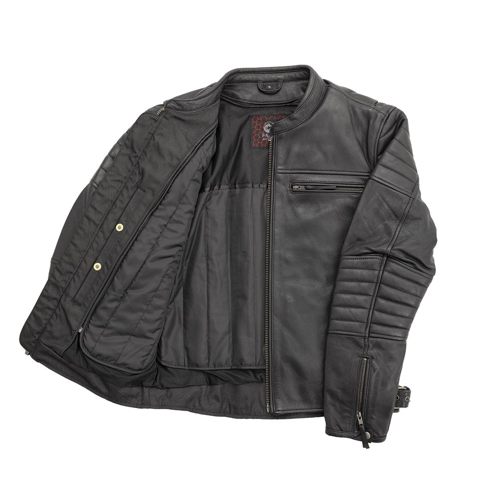 Commuter Men's Motorcycle Leather Jacket image 2