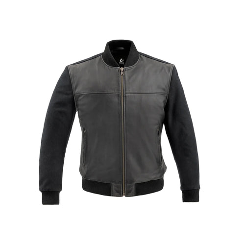 Andre Mens Varsity Leather Jacket image 0