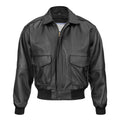 Leather Bomber Jacket image 0