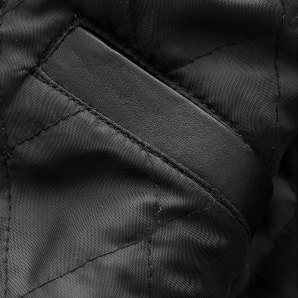 Andre Mens Varsity Leather Jacket image 4