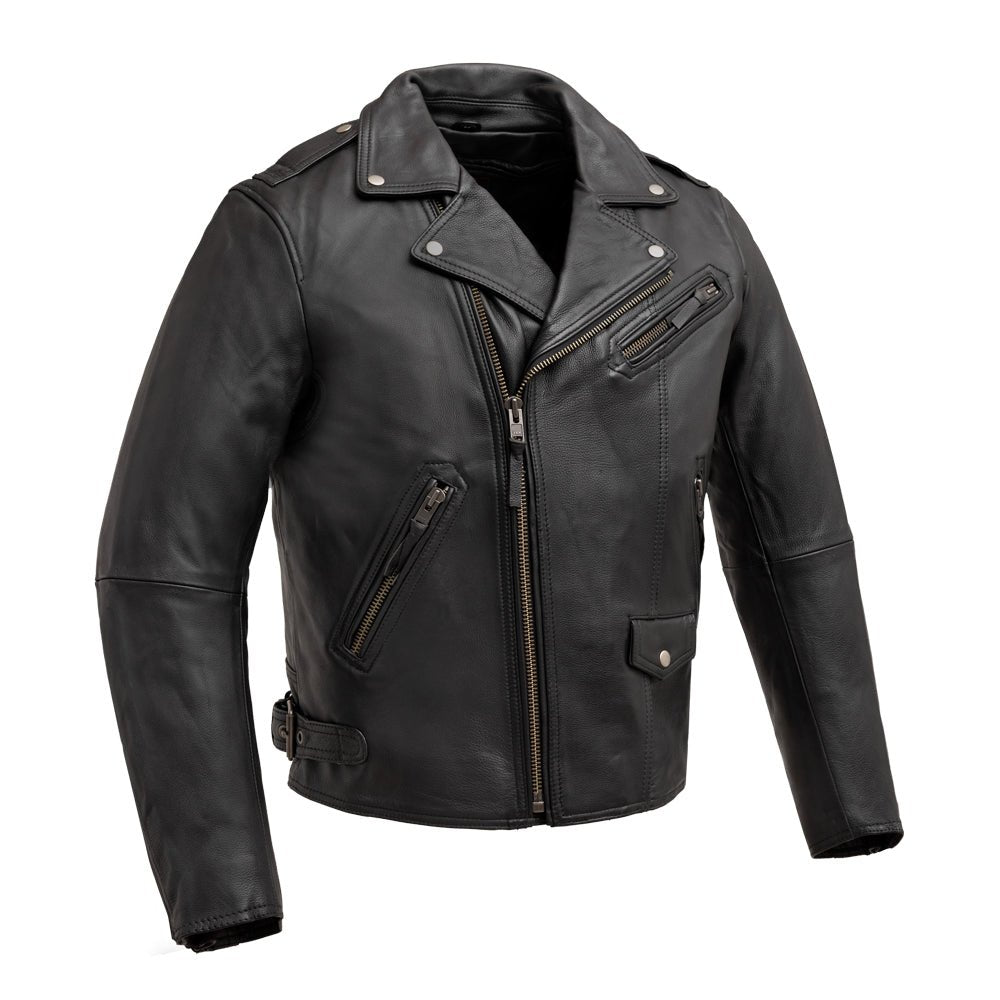 Enforcer Men's Motorcycle Leather Jacket image 0