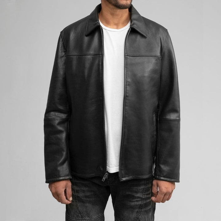Anderson Men's Cowhide Leather Jacket image 2