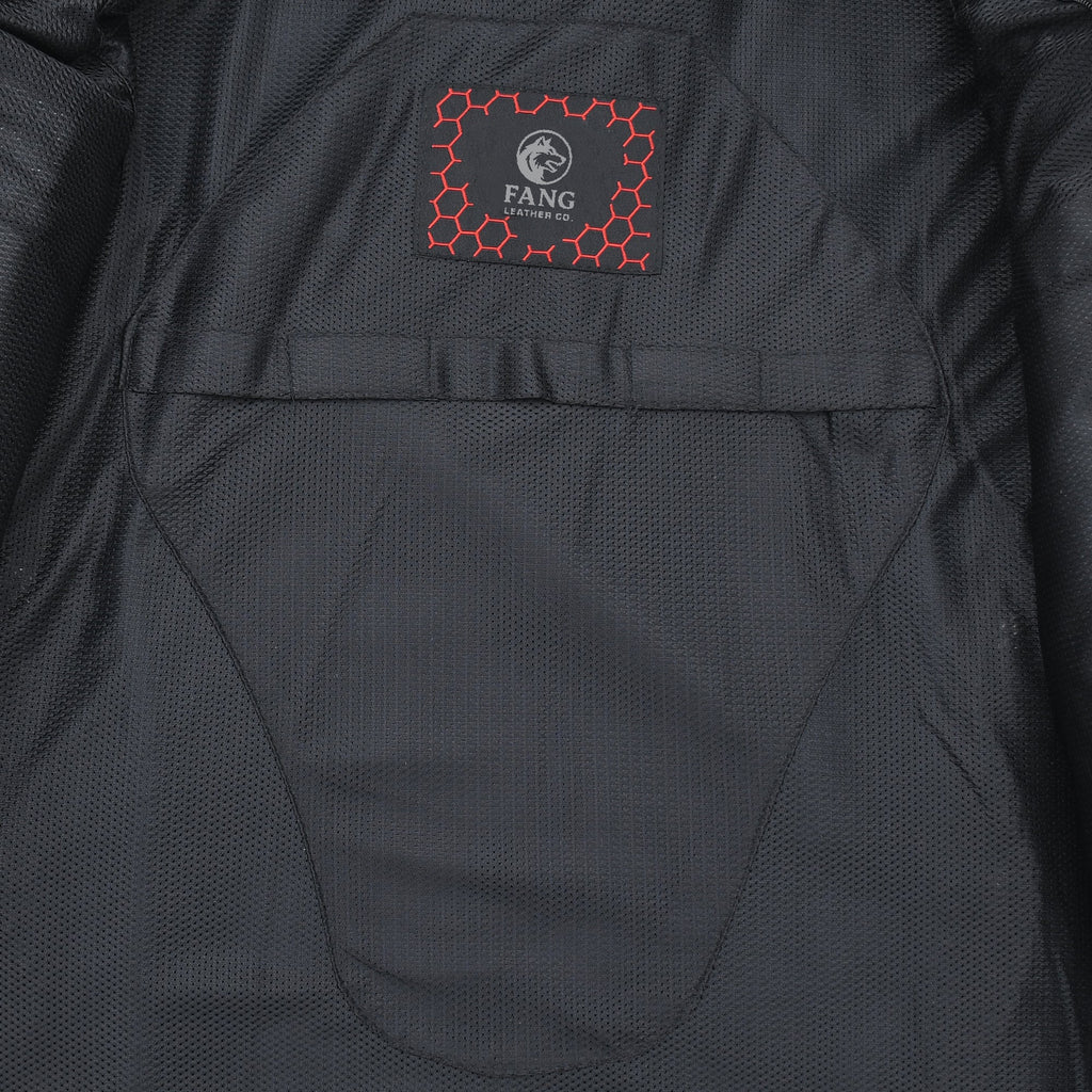 Cinder Men's Cafe Style Leather Jacket image 6