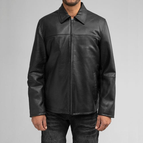 Anderson Men's Cowhide Leather Jacket — Fang Leather Co.